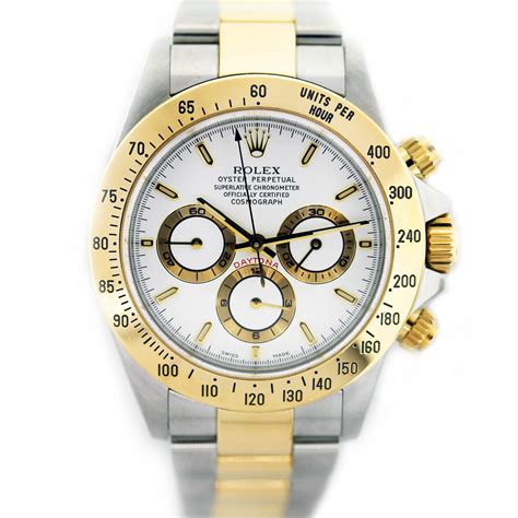 rolex daytona zenith two tone|rolex daytona how to use.